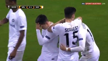 Goal HD - AC Milan	0-1	Austria Vienna 23.11.2017