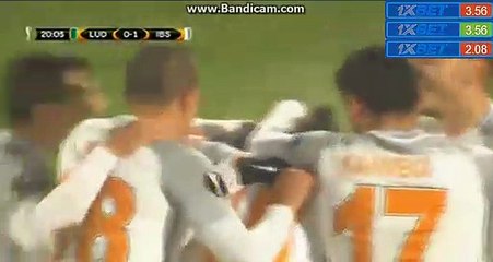 Edin Visca Goal Ludogorets 0-1 Istanbul Basaksehir - 23.11.2017