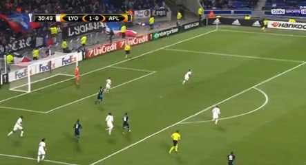 Fekir N.  Goal HD - Lyon	2-0	Apollon 23.11.2017