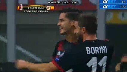 Andre Silva Goal - AC Milan 2-1 Austria Wien 23.11.2017