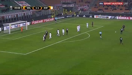 Andre Silva Goal HD - AC Milan	2-1	Austria Vienna 23.11.2017