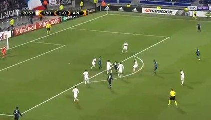 Nabil Fekir Goal HD - Lyon	2-0	Apollon 23.11.2017