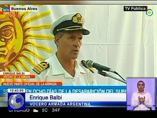 Submarino habría sufrido un daño en su estructura