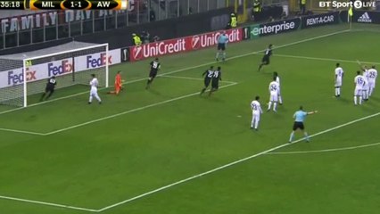 Andre Silva Goal HD - AC Milan 2 - 1 Austria Vienna - 23.11.2017 (Full Replay)