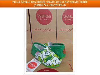 PROMO AKHIR TAHUN !!! WA 085789730749 PUSAT GROSIR DAN ECER SEPATU WAKAI COKLAT