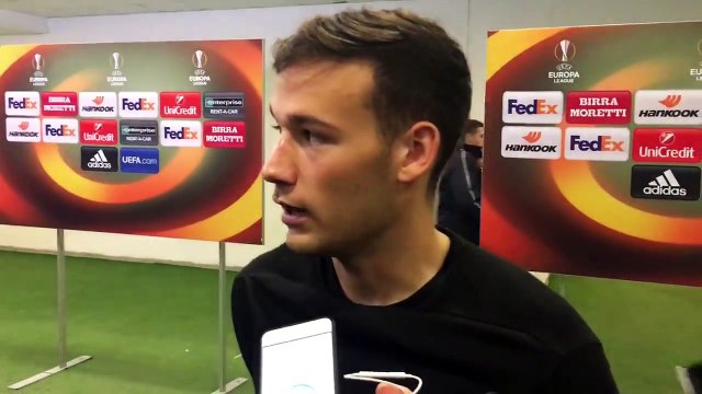 MURGIA DOPO LAZIO-VITESSE 1-1 - MIXED ZONE EUROPA LEAGUE