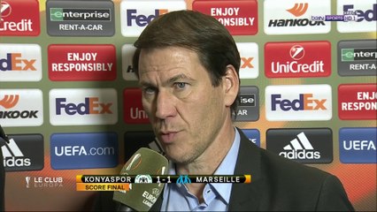 Ligue Europa - Garcia : "On n'aurait pas dû concéder ce but"