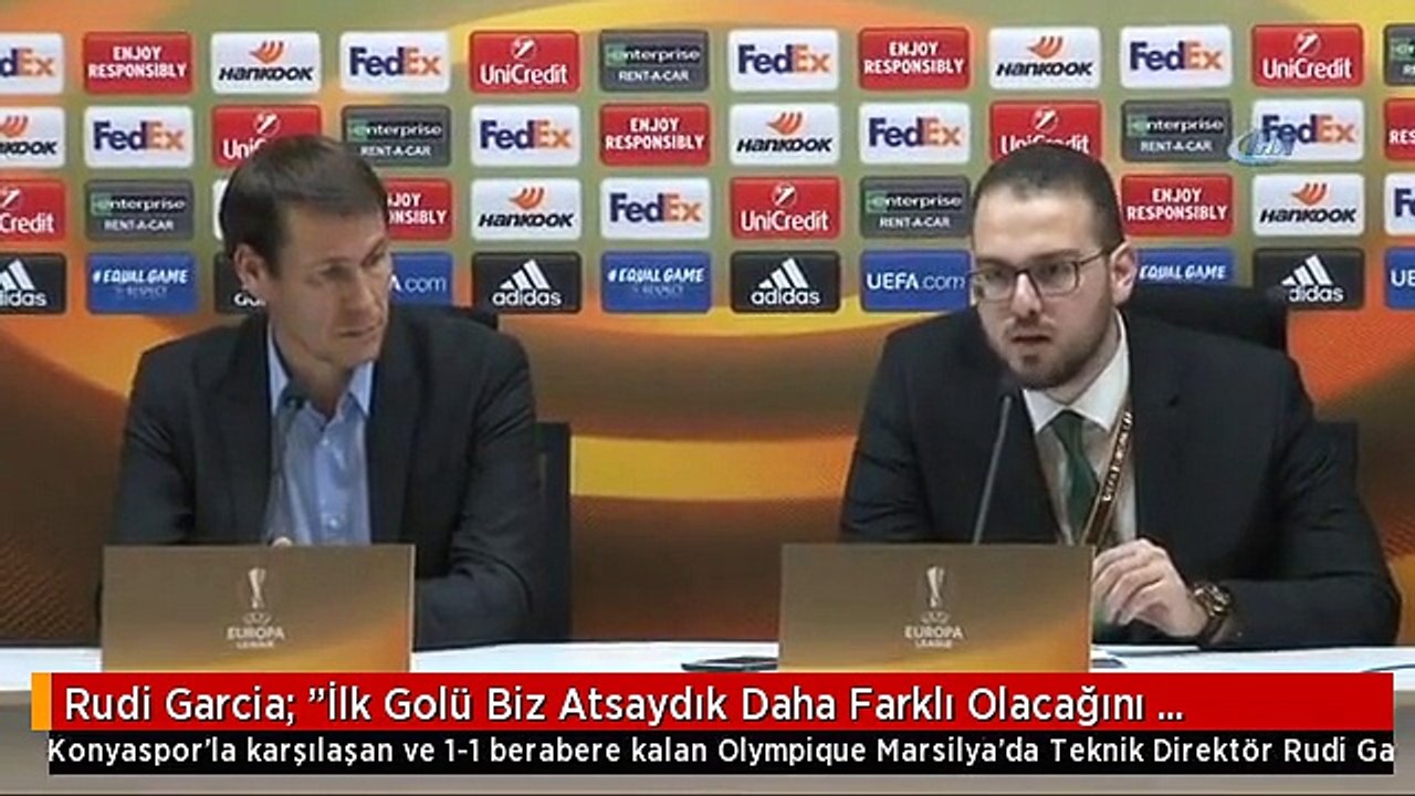 Rudi Garcia: "İlk Golü Biz Atsaydık Daha Farklı Olacağını Düşünüyorum"