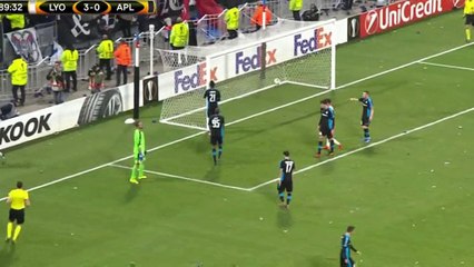 Myziane Maolida Goal HD - Lyon 4 - 0 Apollon - 23.11.2017 (Full Replay)