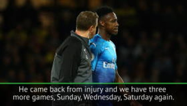 Wenger has no concerns over Welbeck's fitness