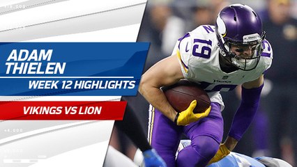 Adam Thielen highlights | Week 12