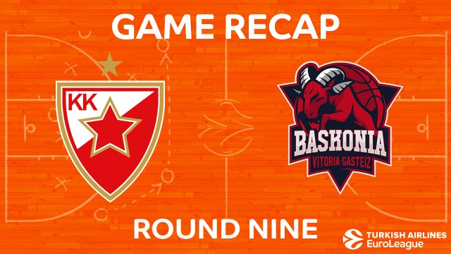 Highlights: Crvena Zvezda mts Belgrade - Baskonia Vitoria Gasteiz
