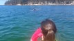 Kayakers Approached by Southern Right Whale at Hobart Beach