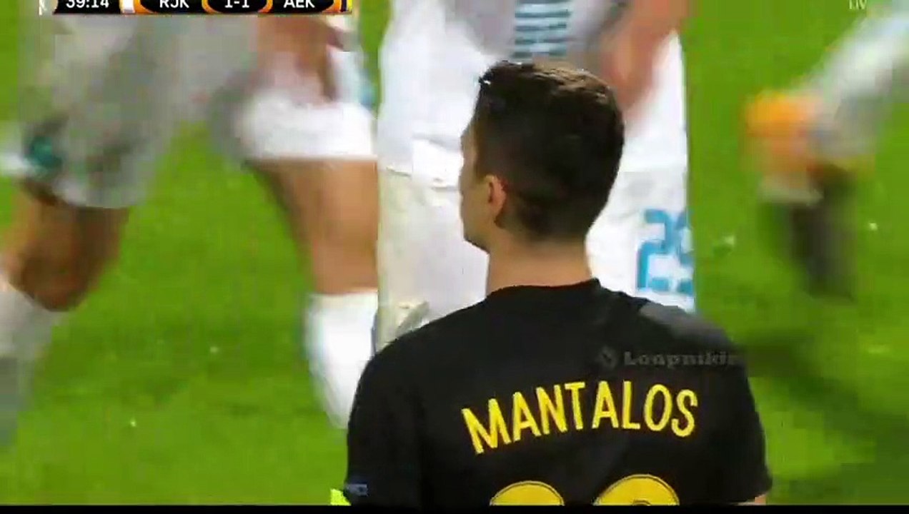 AEK  HNK Rijeka 2 2 All Goals