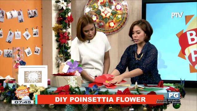 ARTSY CRAFTSY: DIY pointsettia flower
