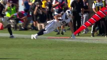 Cooper Kupp shows toe-drag swag on 19-yard catch
