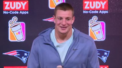 Rob Gronkowski On His Touchdown Celebration