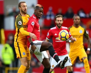 Even with Pogba, Brighton caused United problems - Mourinho