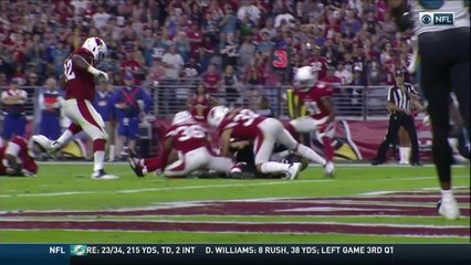 Bortles escapes tackle, takes off and stumbles to goal line