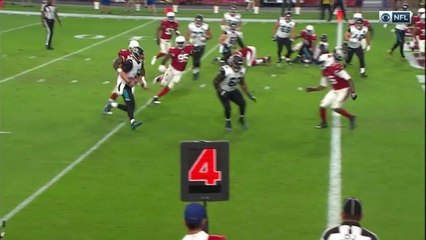 Blake Bortles launches ball into stands after TD run