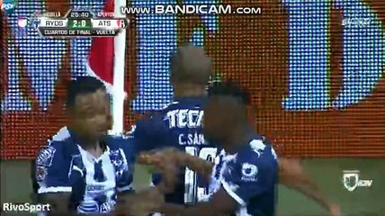 Carlos Sánchez Goal ~ CF Monterrey vs Atlas 2-0