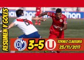 Deportivo Municipal vs Universitario 3-5 Resumen Completo 23/11/2017