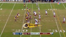 Washington Redskins wide receiver Jamison Crowder clenches a 38-yard bullet from quarterback Kirk Cousins