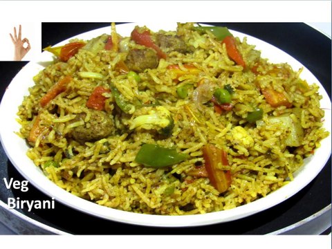 Veg Biryani Recipe in Hindi | Easy Homemade Biryani Recipe | वेजिटेबल बिरयानी