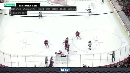 Amica Coverage Cam: Pastrnak&apos;s Textbook Assist Gives The B&apos;s Two Goal Lead