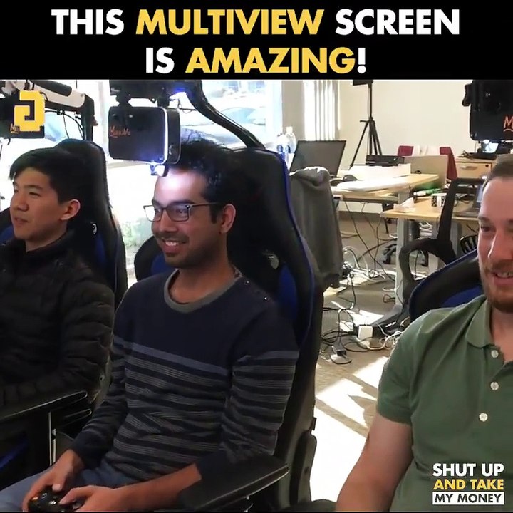 This is so cool... !!! Amazing display technology.