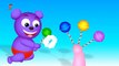 Giant Gummy Bear Finger Family Song with Colors Lollipop | Giant Gummy Bears Nursery Rhymes