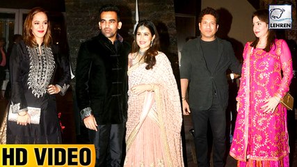 Télécharger la video: Zaheer Khan And Sagarika Ghatge WEDDING Reception | FULL VIDEO HD