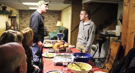 Psycho Kid Ruins Thanksgiving Dinner