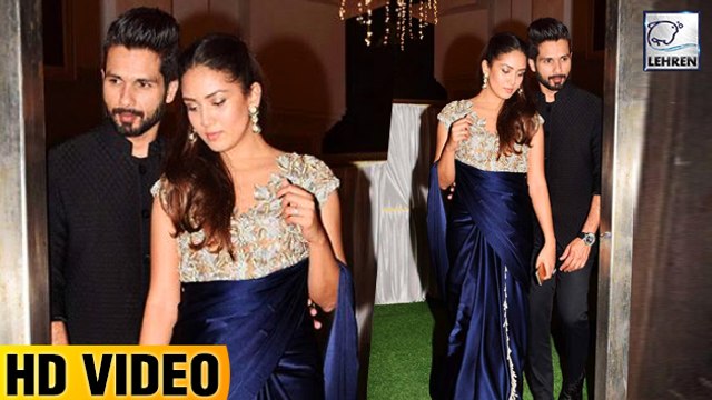 Shahid Kapoor And Mira Rajput At Gaurav Gupta's Brother's Wedding Party
