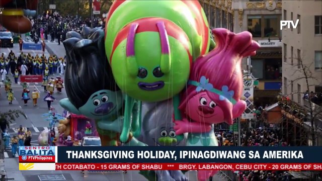 GLOBALITA: Thanksgiving holiday, ipinagdiwang sa Amerika; Walong journalists sa Uganda, inaresto sa maling ulat; Mahigit