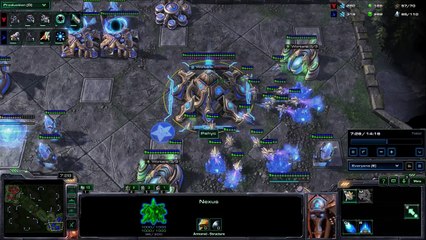 StarCraft II: Gameplay - Ranked Ladder Match #3 (Protoss VS Terran)