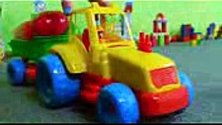 Toy Trucks for Kids - Counting Game with SURPRISE EGGS & Kids Toys Educational Videos for Children