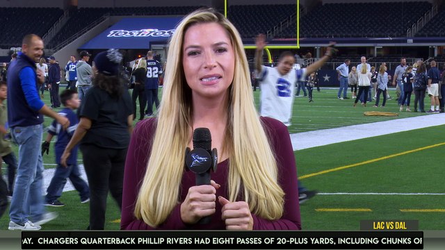 Los Angeles Chargers vs Dallas Cowboys | Phillip Rivers 27-of-33 passing, 434 yards, 3 tds