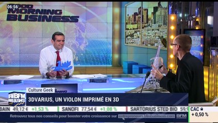 Anthony Morel: 3DVarius, un violon imprimé en 3D - 24/11