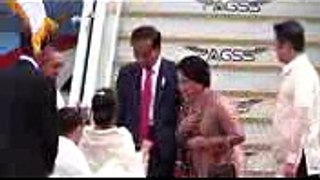 Indonesia’s Widodo arrives in PH for 31st Asean Summit