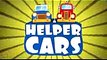 Helper cars. Car cartoon and animation for kids. An ambulance and a tow truck. Songs for kids.