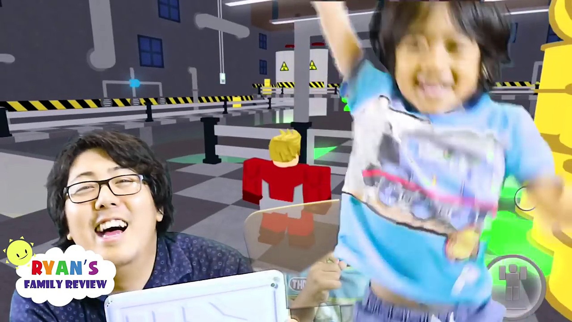 ⁣ROBLOX Heroes of Robloxia! Let's Play Family Game Night with Ryan's Family Review-9OEaAiXo