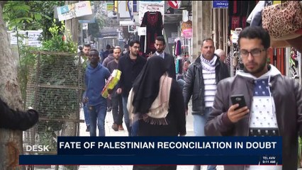 i24NEWS DESK |  Fate of Palestinian reconciliation in doubt | Friday, November 24th 2017