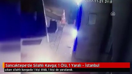 Sancaktepe'de Silahlı Kavga: 1 Ölü, 1 Yaralı - İstanbul