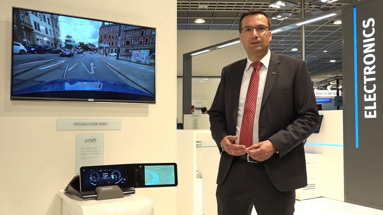 Augmented Reality Head up, Preh Automotive Connectivity