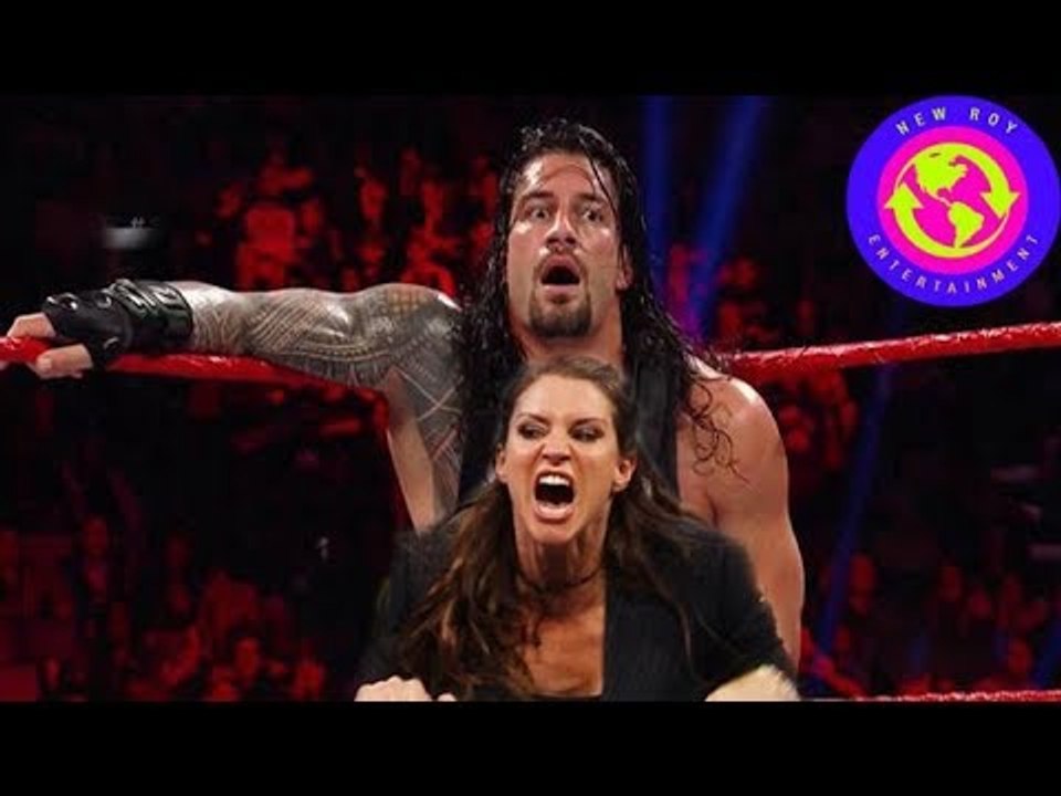 Roman Reigns vs Stephaine Mcmahon - Roman Reigns OMG Momments - Roman Reigns Best Momments