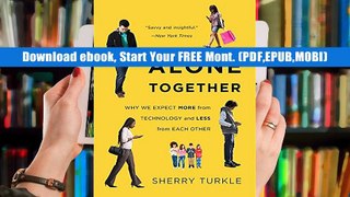 this book is available Alone Together: Why We Expect More from Technology and Less from Each Other