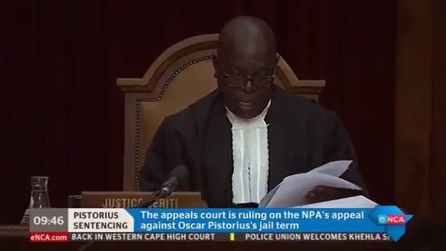 La peine de prison d'Oscar Pistorius passe de 6 ans à.. 13 ans et 5 mois en appel pour le meurtre de sa petite amie Reev