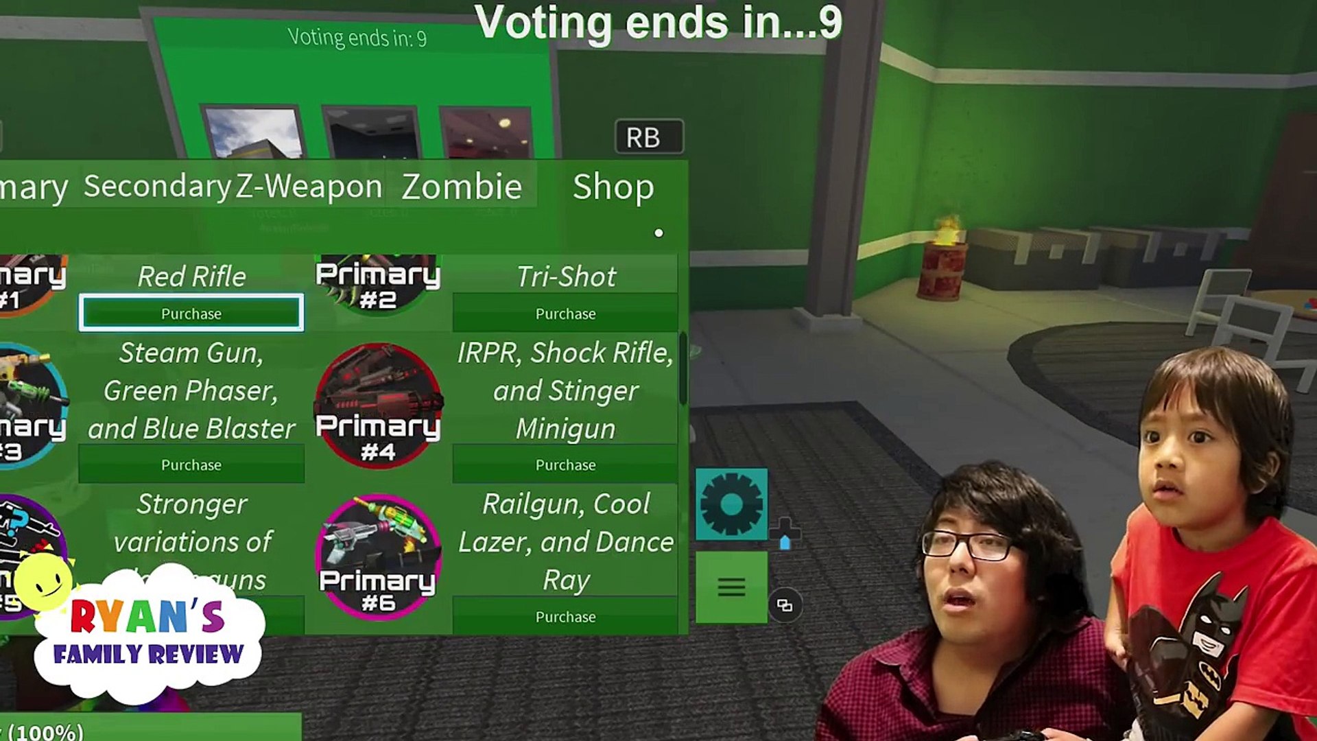 Roblox Zombie Rush Let S Play With Ryan S Family Review Zv2s22ymcly Video Dailymotion - ryan toysreview roblox zombie rush