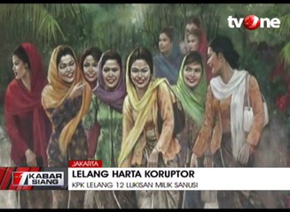 KPK Lelang 12 Lukisan Mewah Sanusi
